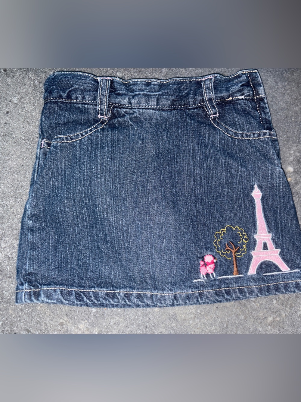 2013 Gymboree Parisian chic denim skort sz 3 EUC LN